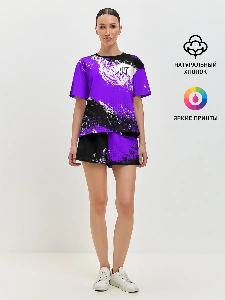 Женская пижама с шортами / pro100