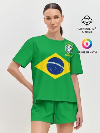 Женская пижама с шортами / Бразилия, форма