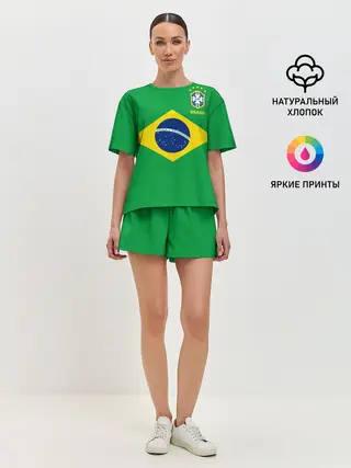 Женская пижама с шортами / Бразилия, форма