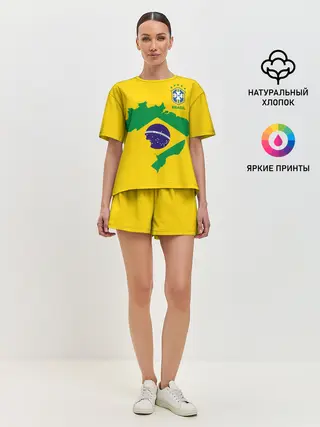 Женская пижама с шортами / Бразилия, форма