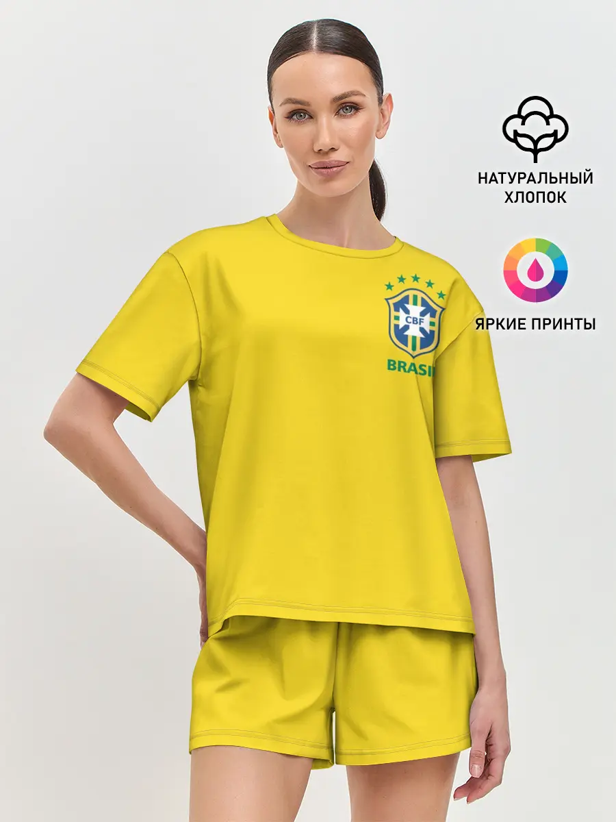 Женская пижама с шортами / Бразилия, форма