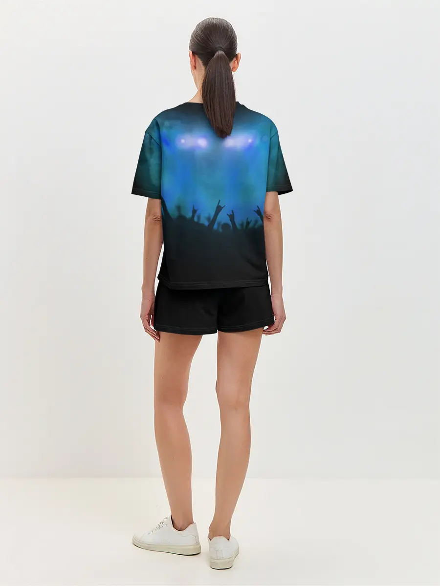 Женская пижама с шортами / Metallica