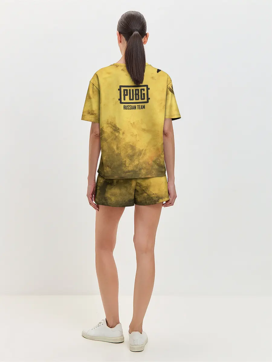 Женская пижама с шортами / PUBG: Победа вместо обеда