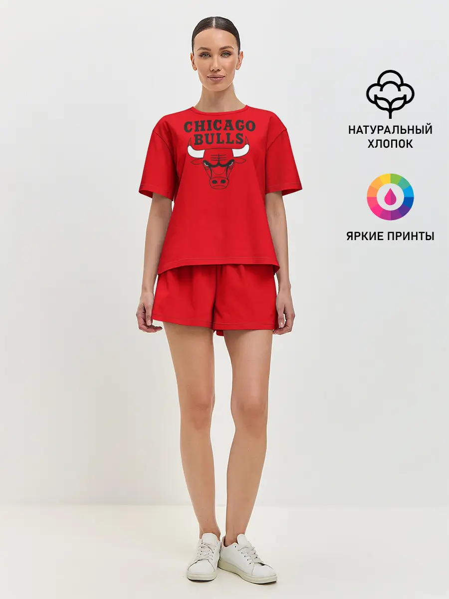 Женская пижама с шортами / Chicago Bulls