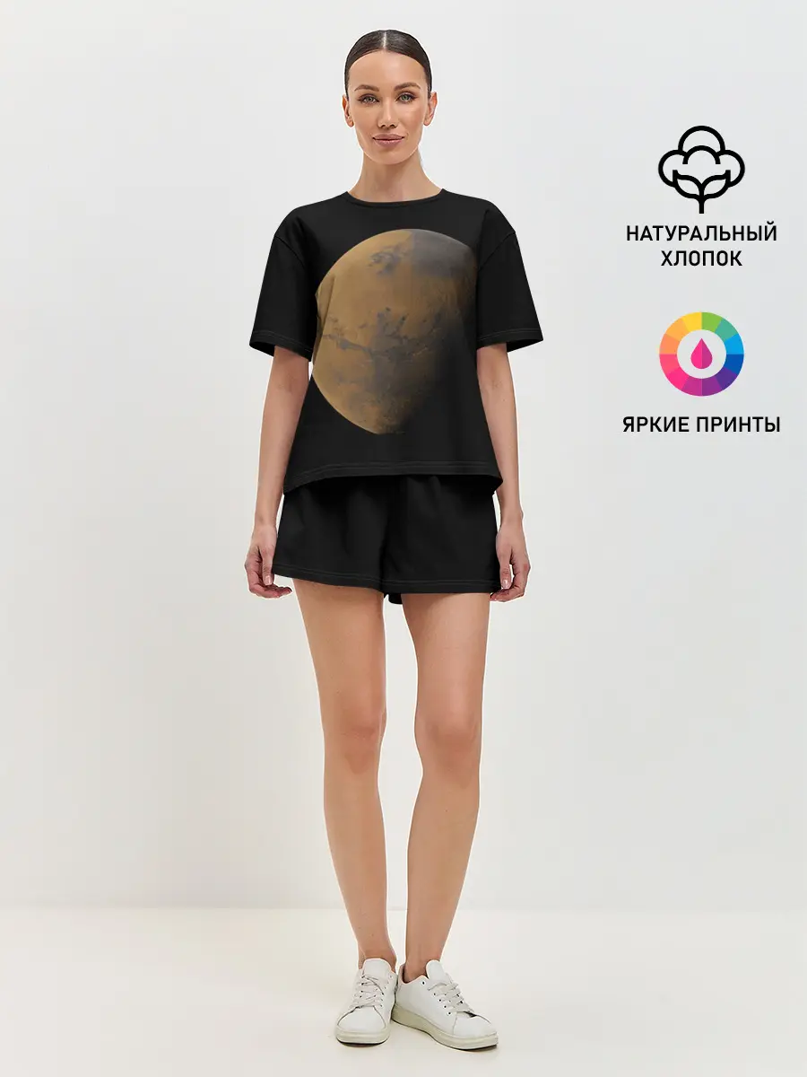 Женская пижама с шортами / Марс