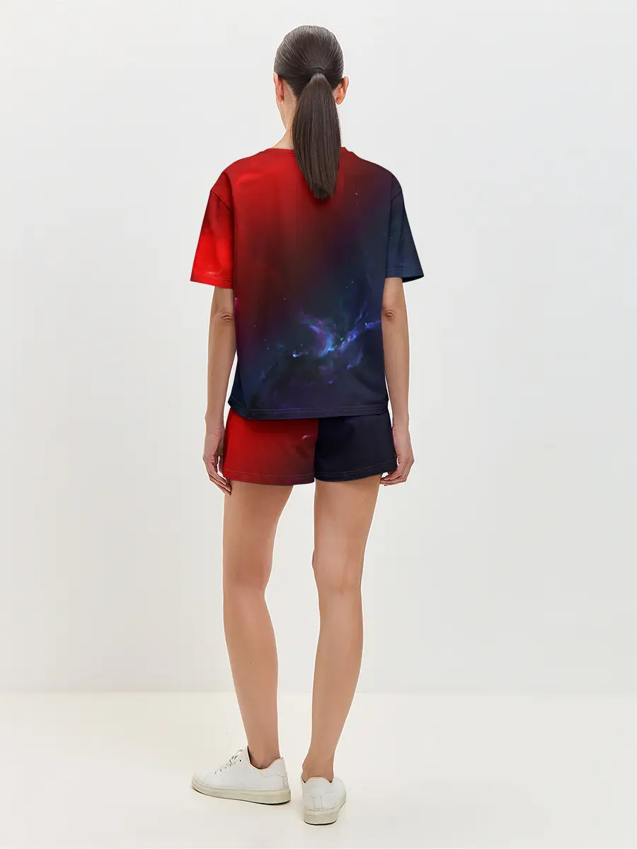 Женская пижама с шортами / Кит