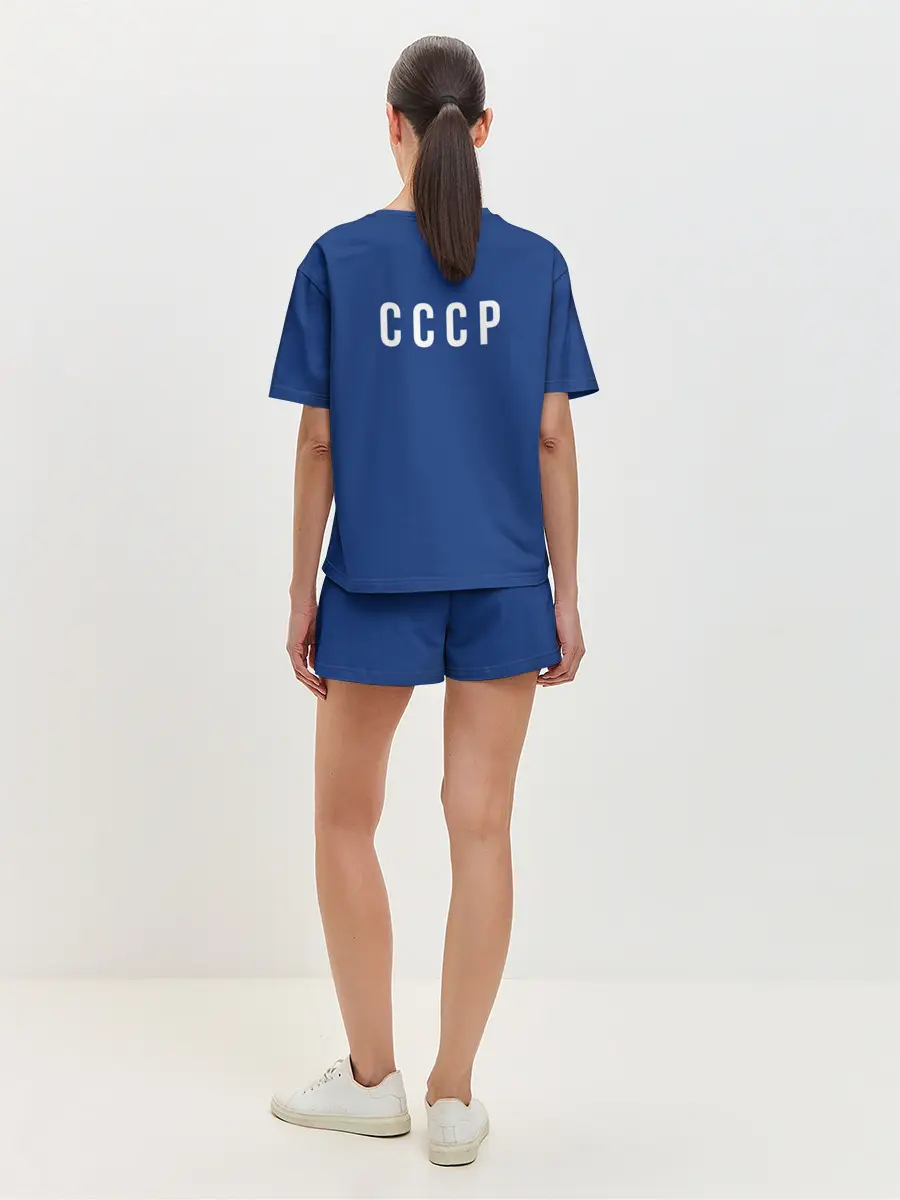 Женская пижама с шортами / Олимпиада - 72
