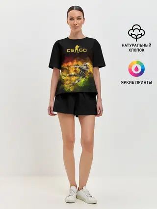 Женская пижама с шортами / Counter-Strike