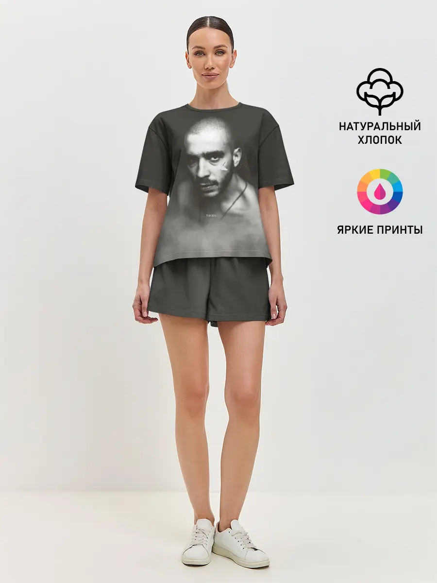 Женская пижама с шортами / Хаски