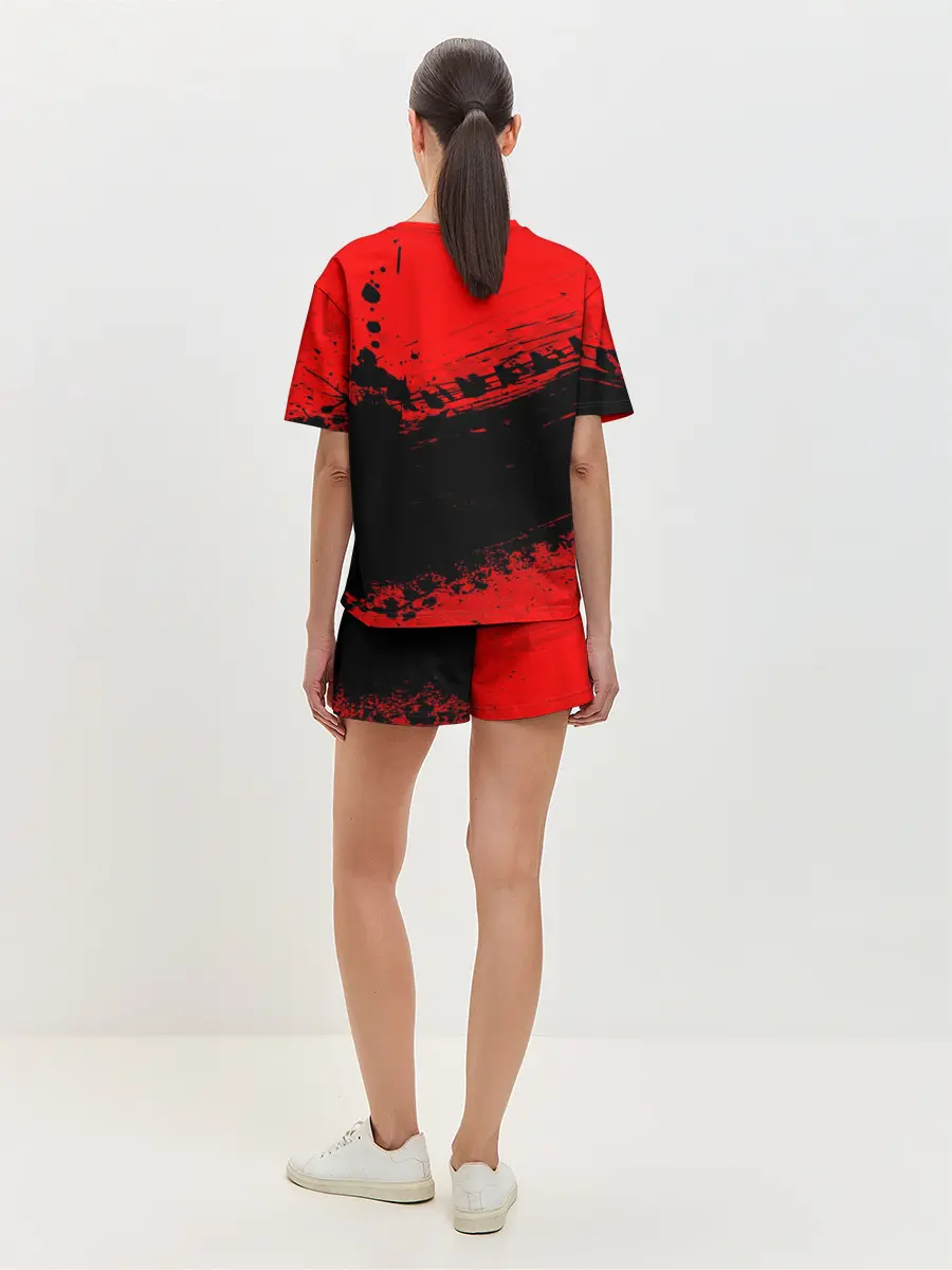 Женская пижама с шортами / Mitsubishi sport