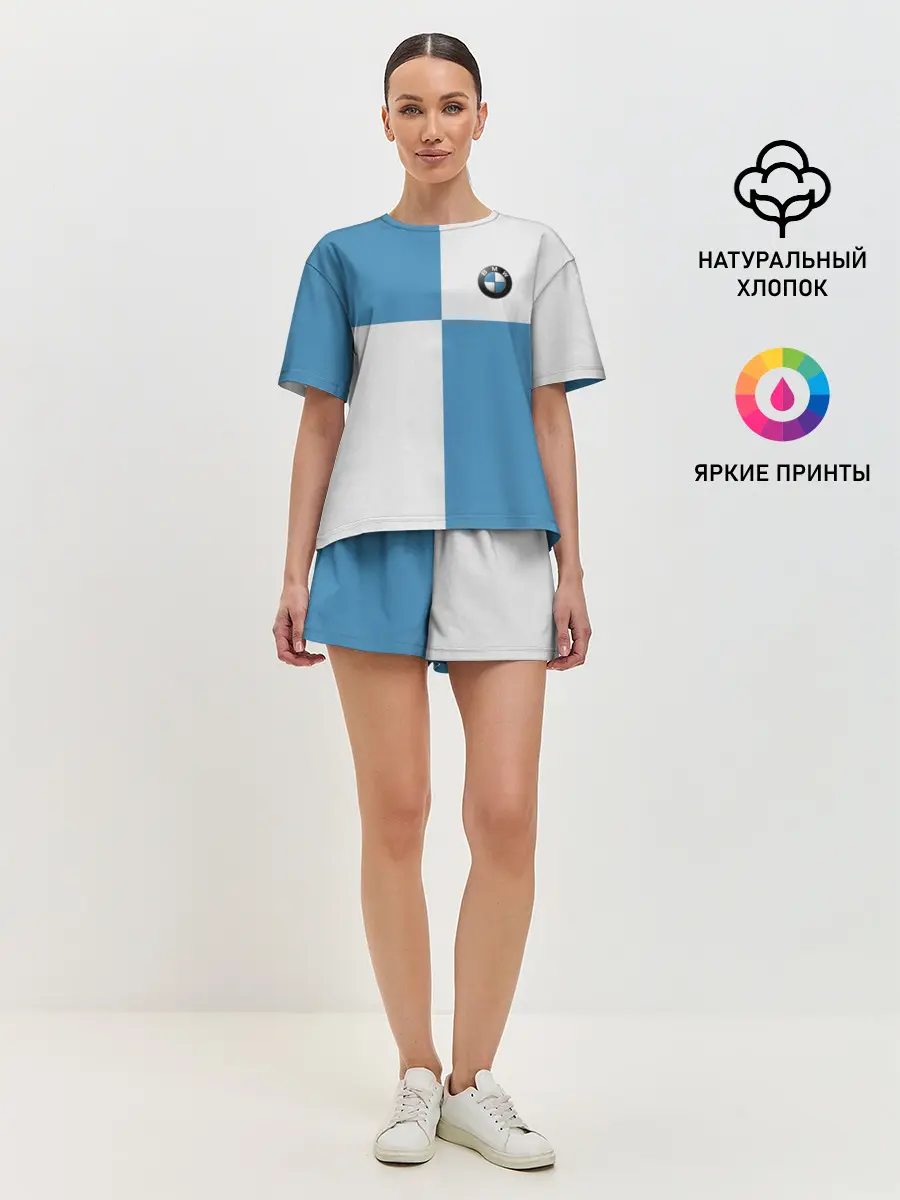 Женская пижама с шортами / BMW