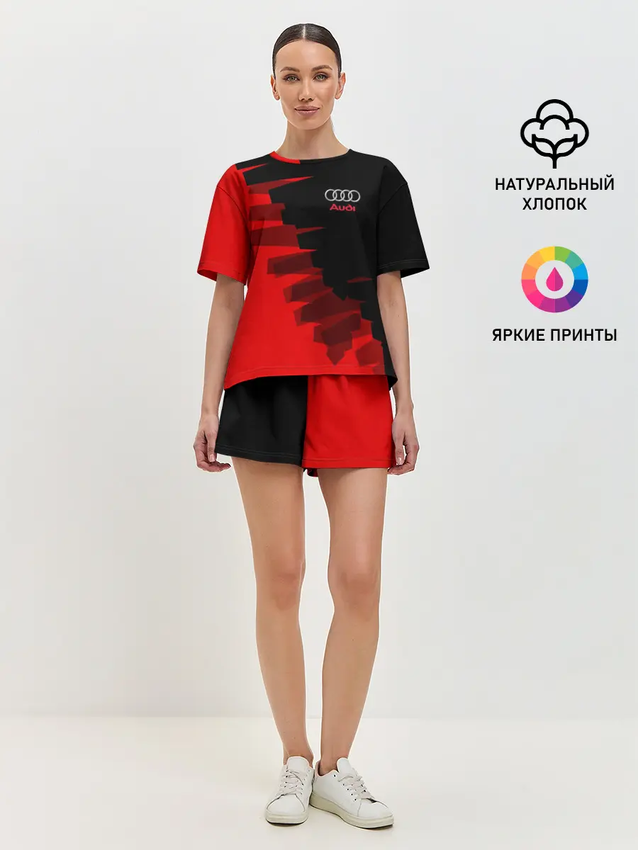 Женская пижама с шортами / AUDI SPORT