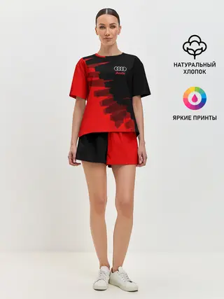 Женская пижама с шортами / AUDI SPORT