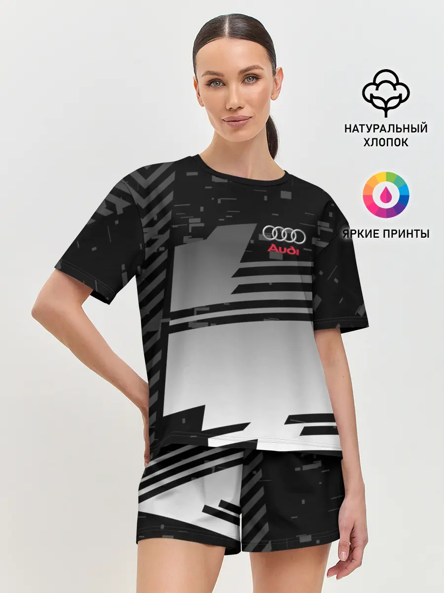 Женская пижама с шортами / AUDI SPORT
