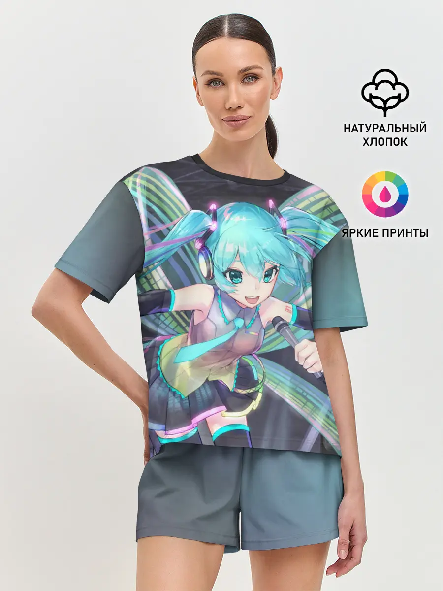 Женская пижама с шортами / Song