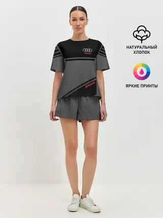 Женская пижама с шортами / AUDI SPORT