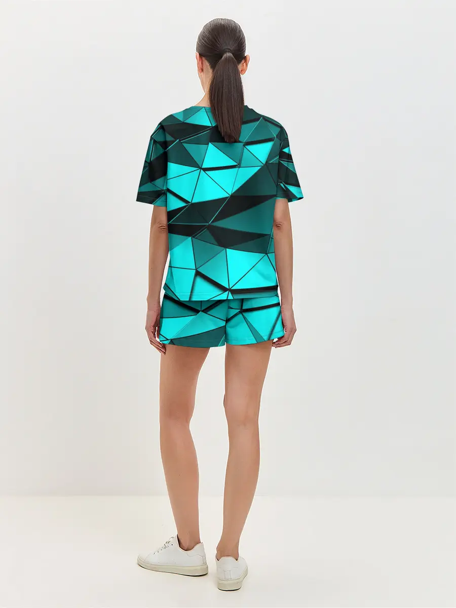 Женская пижама с шортами / Metalic collection