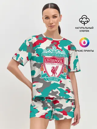 Женская пижама с шортами / FC Liverpool