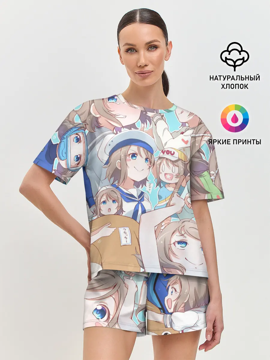 Женская пижама с шортами / You