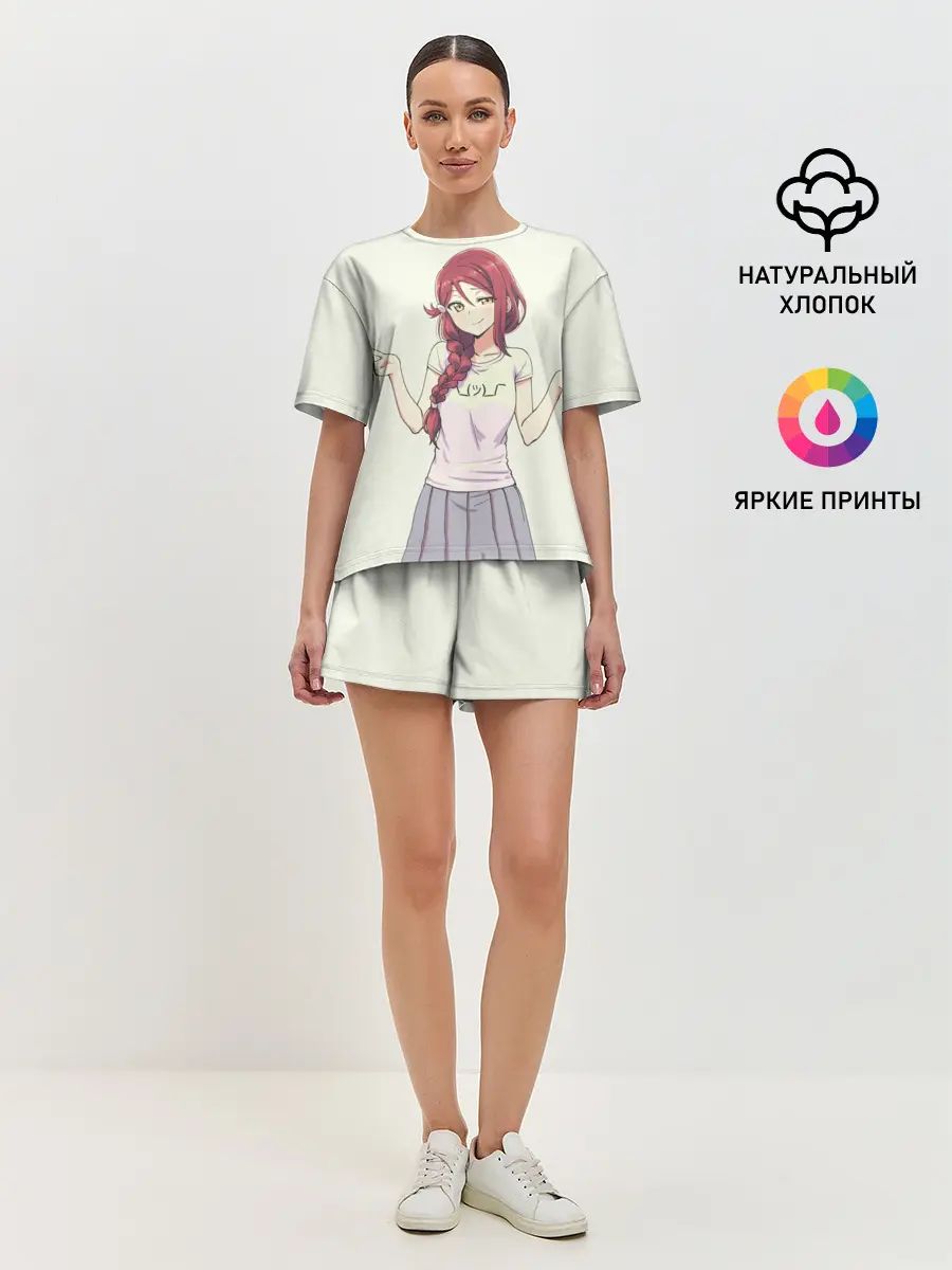 Женская пижама с шортами / Ня