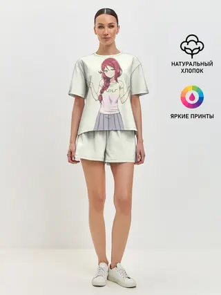 Женская пижама с шортами / Ня