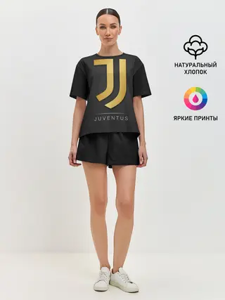 Женская пижама с шортами / Juventus Gold Edition