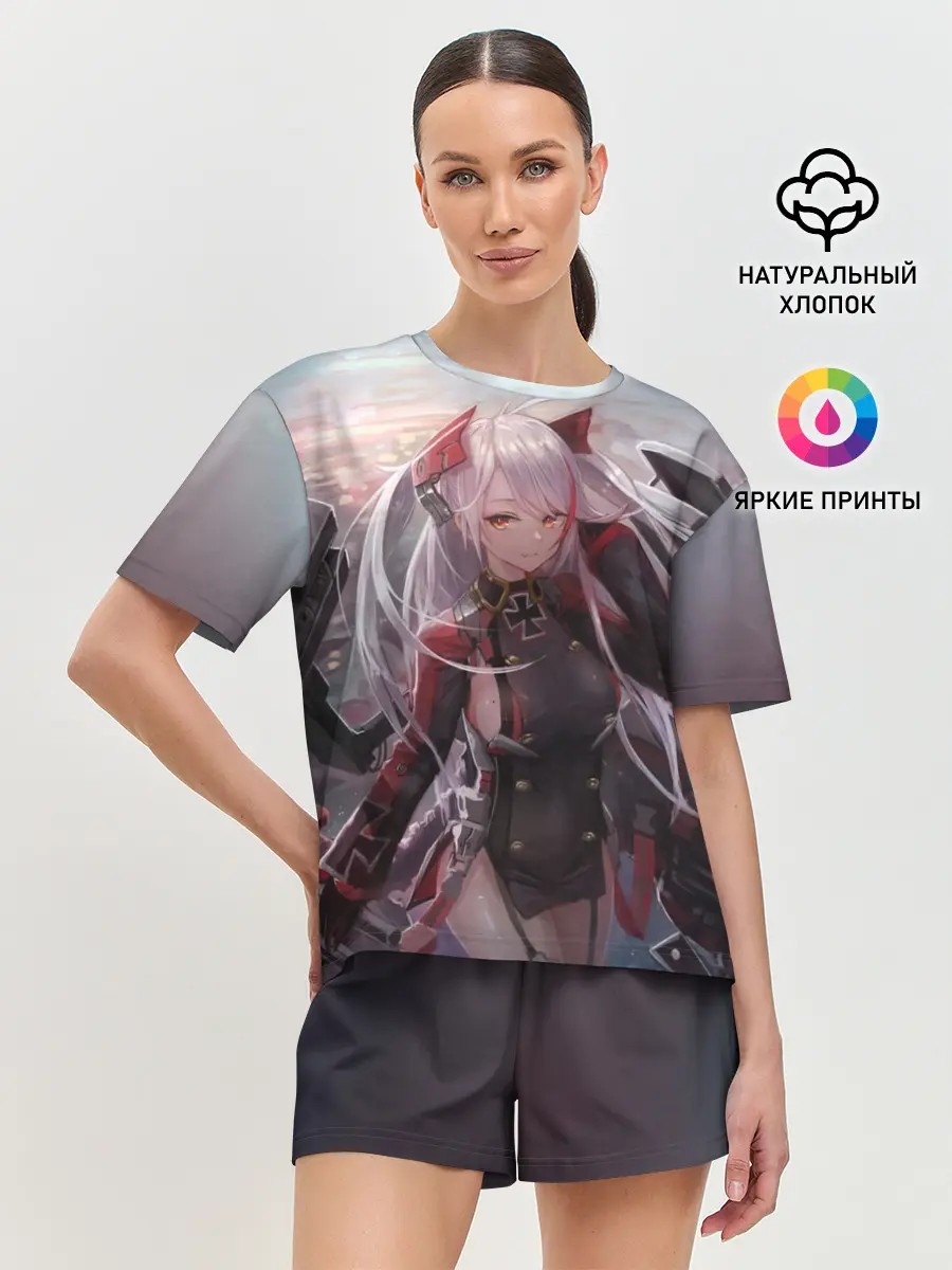 Женская пижама с шортами / Dark