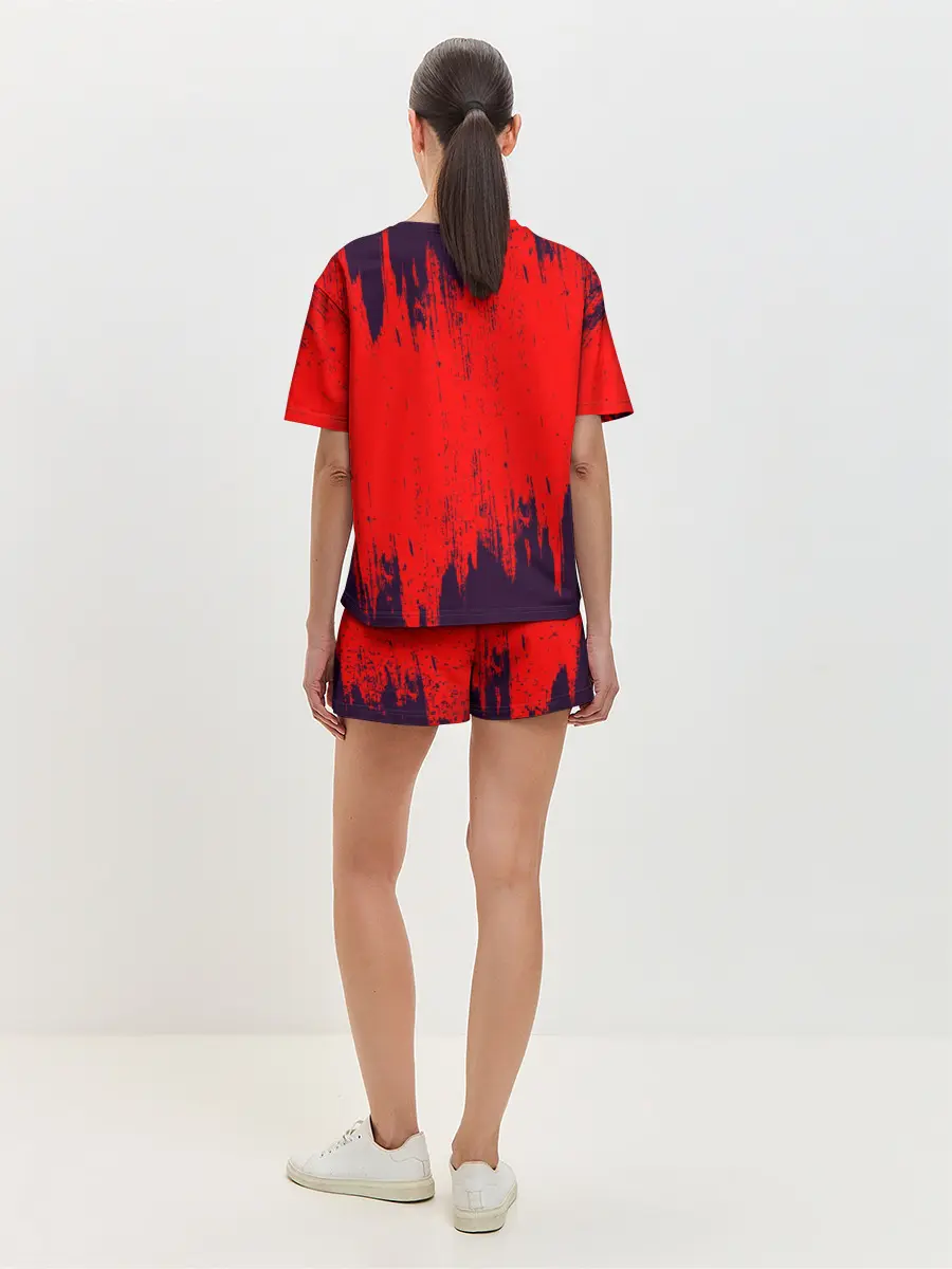 Женская пижама с шортами / Манчестер Юнайтед