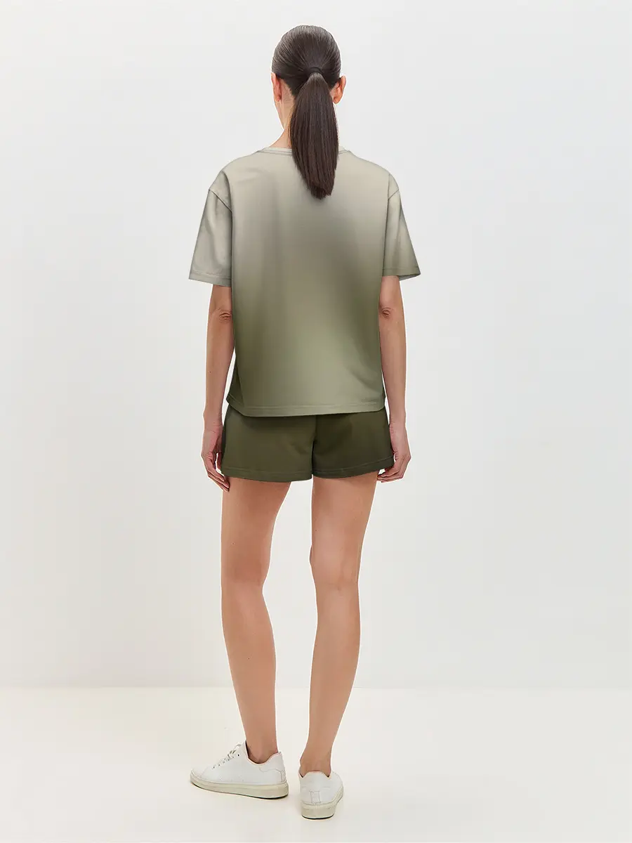Женская пижама с шортами / Масло