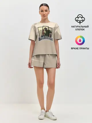 Женская пижама с шортами / GTA SA - Big Smoke