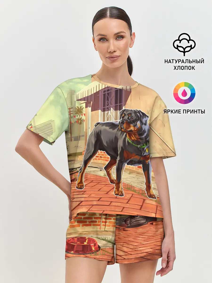 Женская пижама с шортами / GTA V - Чоп