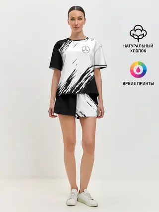 Женская пижама с шортами / MERCEDES BENZ SPORT