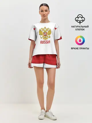 Женская пижама с шортами / Kovalchuk Olympic 2018 #2