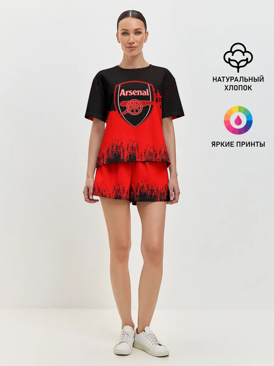 Женская пижама с шортами / FC Arsenal Original uniform