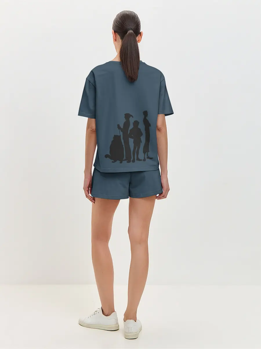 Женская пижама с шортами / Осторожно!