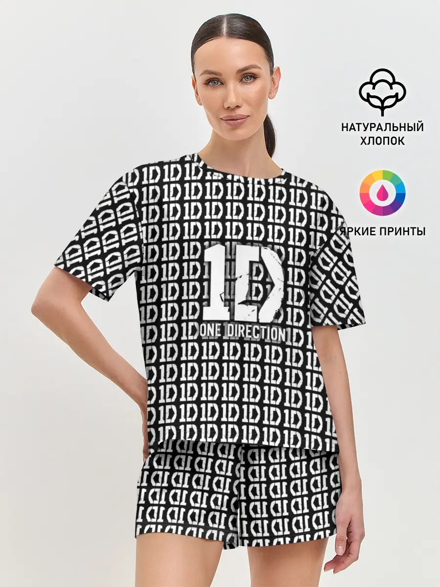 Женская пижама с шортами / One direction