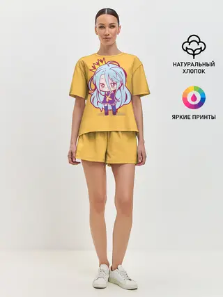 Женская пижама с шортами / NO GAME NO LIFE