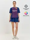 Женская пижама с шортами / Barcelona home 18-19