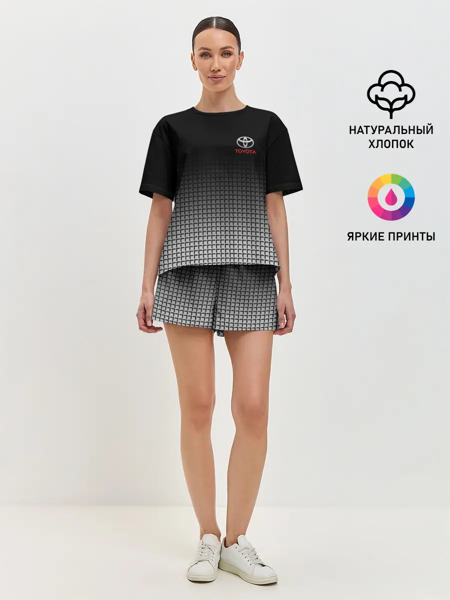 Женская пижама с шортами / TOYOTA | ТОЙОТА
