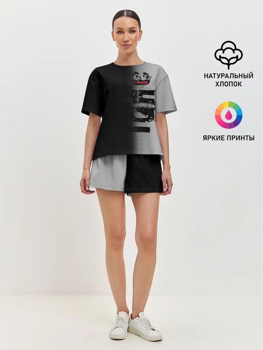 Женская пижама с шортами / AUDI SPORT
