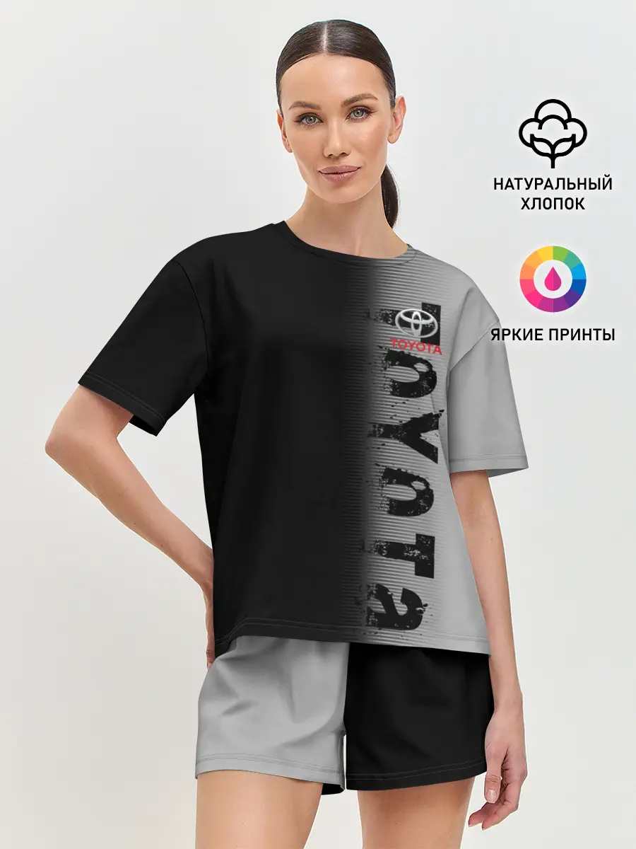 Женская пижама с шортами / TOYOTA SPORT