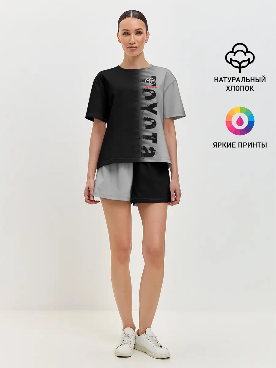 Женская пижама с шортами / TOYOTA SPORT