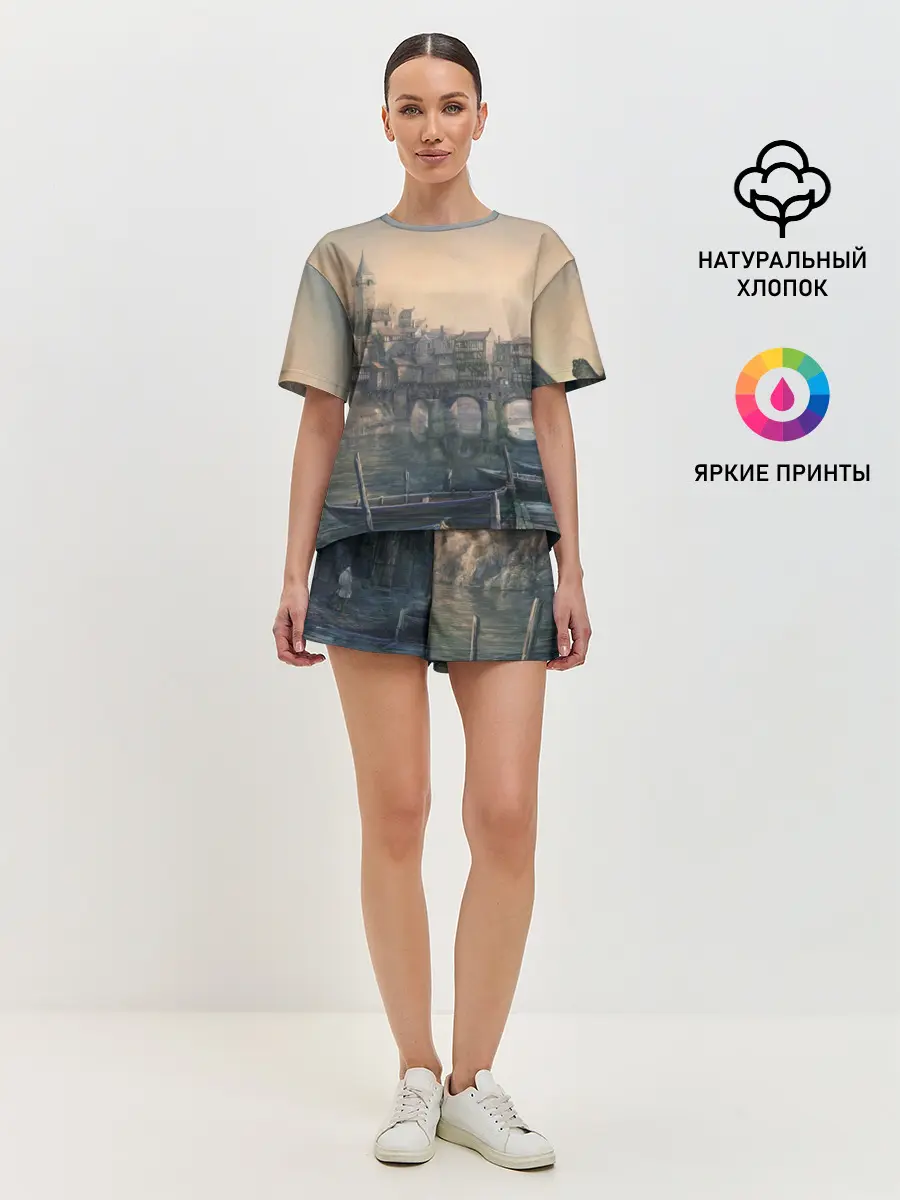 Женская пижама с шортами / The Witcher 3: Wild Hunt