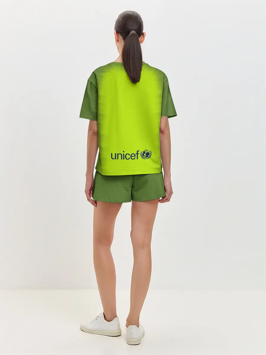 Женская пижама с шортами / Барселона Форма Гостевая 18/19