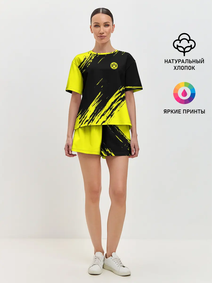 Женская пижама с шортами / FC Borussia 2018 Original