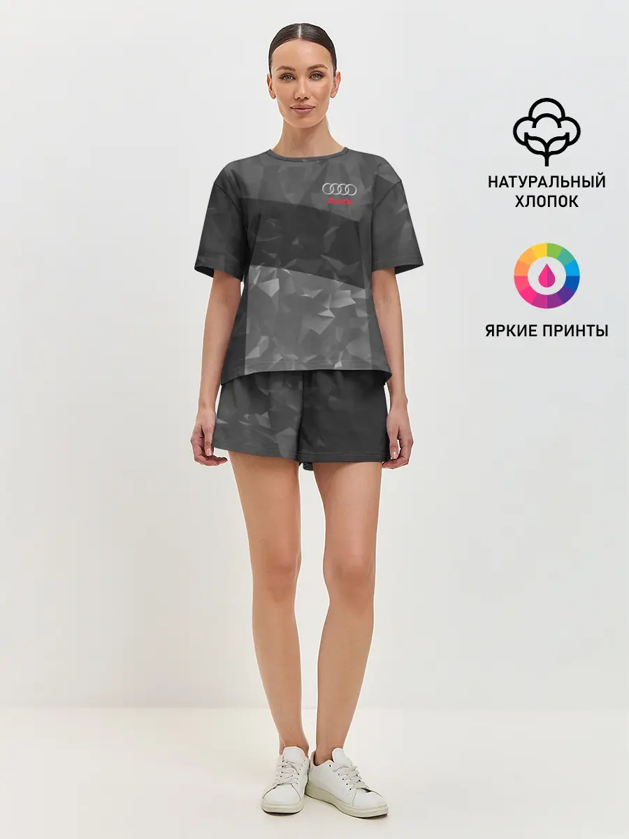 Женская пижама с шортами / AUDI SPORT