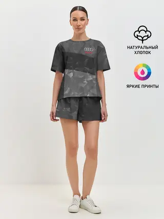 Женская пижама с шортами / AUDI SPORT