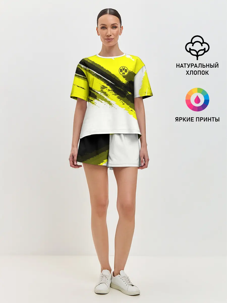 Женская пижама с шортами / FC Borussia Original 2018