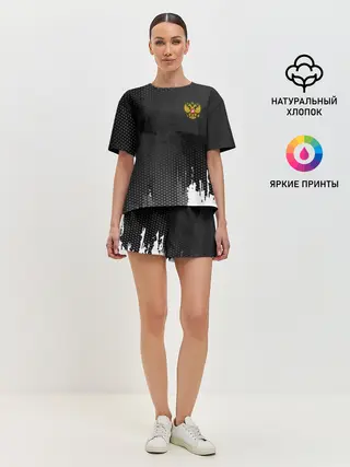 Женская пижама с шортами / RUSSIA SPORT