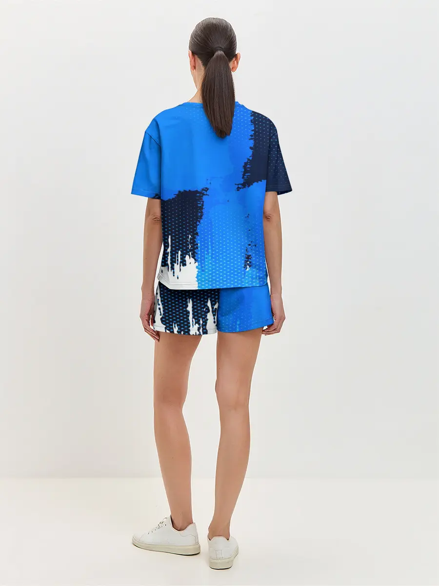 Женская пижама с шортами / Russia Sport